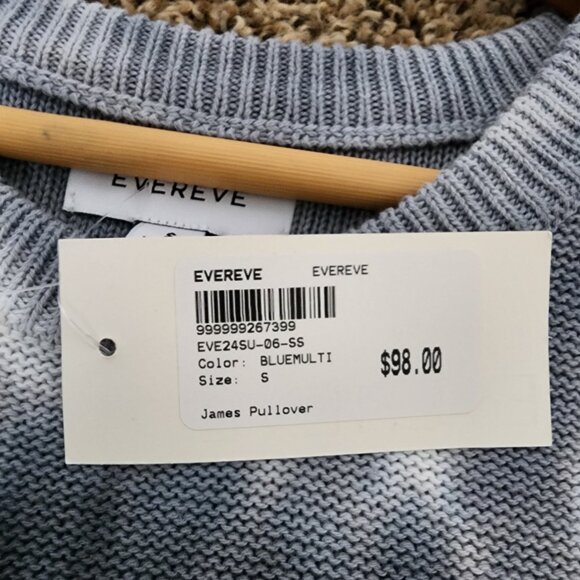 Evereve James Sleeveless Pullover Sweater Size Small Tie-Dye Colorful Gift Ready - Picture 7 of 7